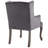 Realm Armchair Performance Velvet Set Of 2 In Grey