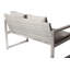 Ensemble de conversation d'extérieur en aluminium pour 4 personnes avec coussins Pangea Home Chester-27447590