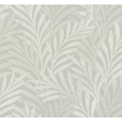 Tea Leaves Stripe 27' L x 27" W Wallpaper Roll