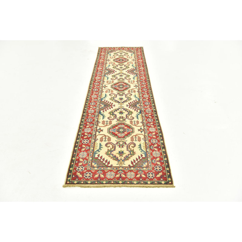 Runner Nero Cream Rug