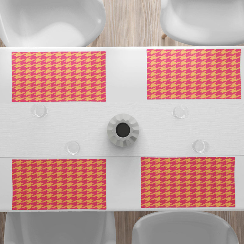 Polyester Abstract Rectangle Placemat