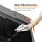 32 Inch Gunmetal Black Drop-In Workstation Sink