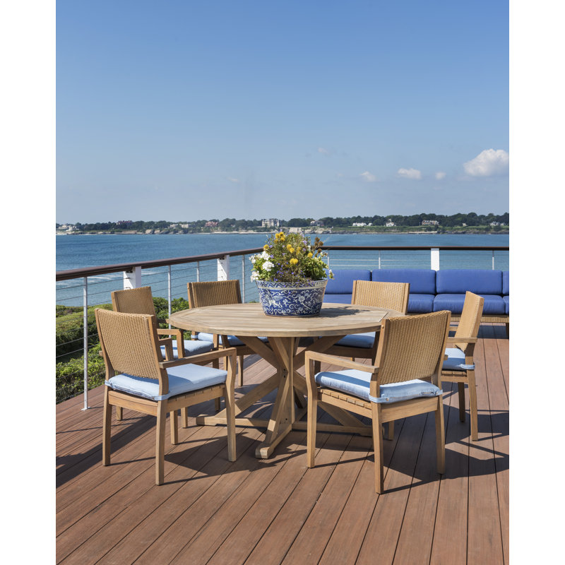 Teak Outdoor Dining Armchair