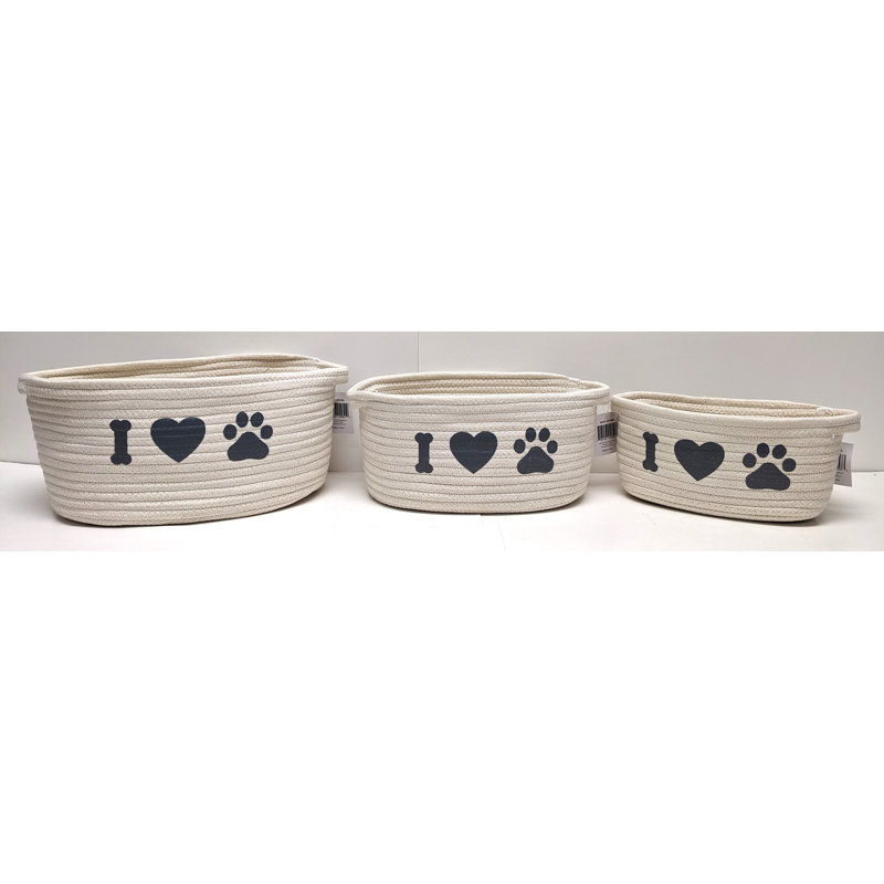 Rebrilliant Fabric Decorative Basket