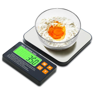 Food Scale, Split Designed 33lb Digital Kitchen Scale with 7 Units Tare Function & LCD Display,1g Precise Graduation Food Scale Weight for Baking/Cooking/Dieting/Meal Prep
