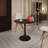 Shrivastava Mid Century Modern Dining Table/Coffee Table with Round Top & Pedestal Base, Functional Table for Kitchen, Dining & Living Room, Perfect for Breakfast Nooks & Kitchens-1956970001-1956970002