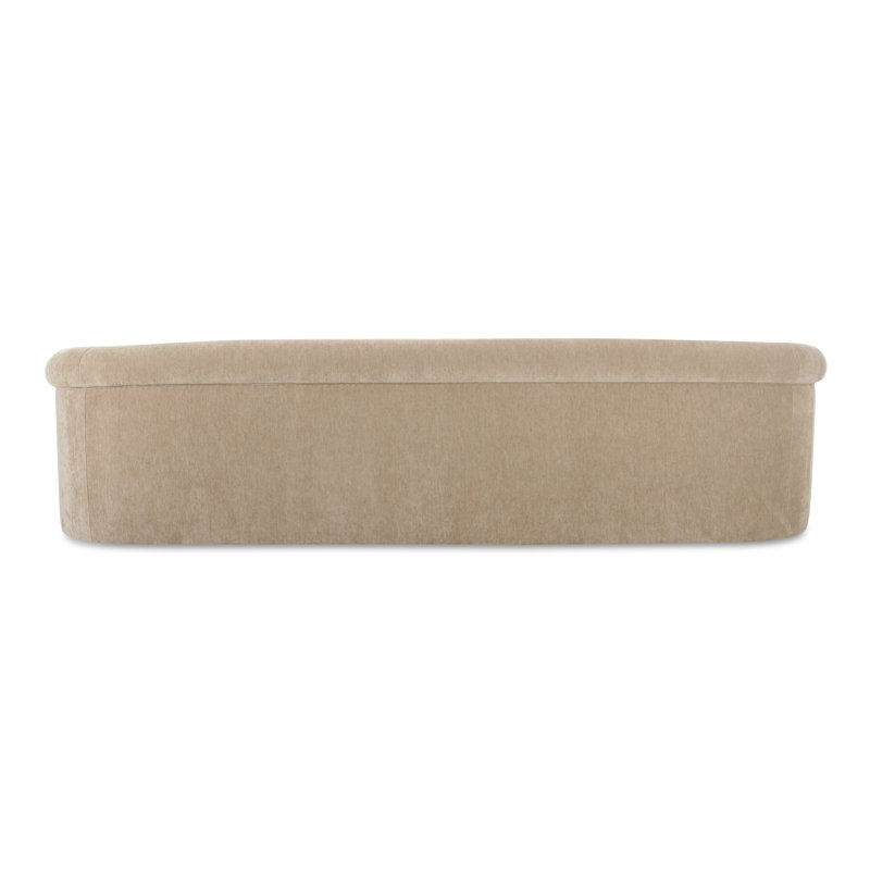 Arthur 109'' Velvet Upholstered Sofa, Beige