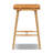Valentino 25" Genuine Leather Wood Counter Stool-1628105368