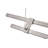Amaresh 2 - Light Silver LED Simple Pendant
