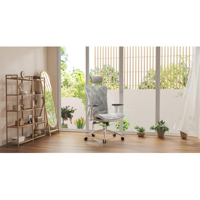Ergonomic Office Chair, Mesh Desk Chair with Adjustable Armrests