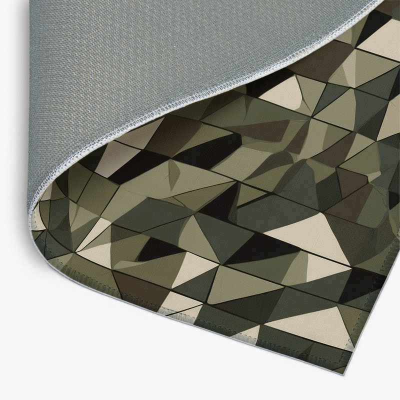 Tapis intérieur et extérieur Grid Shell, Rectangulaire 3 pi x 5 pi