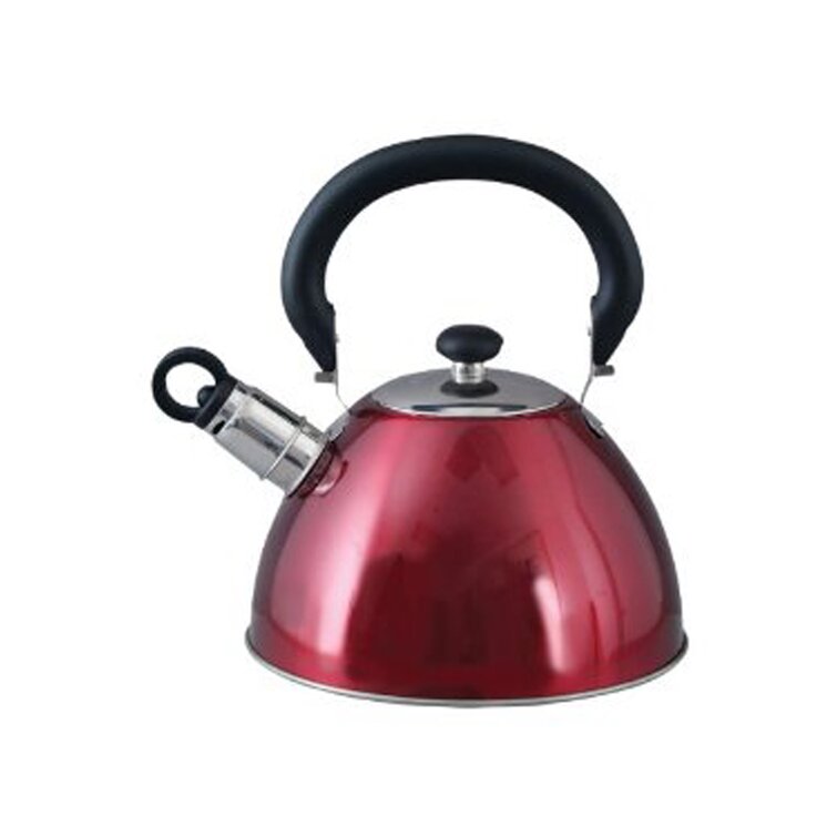 Gibson Morbern 1.8 Quarts Stainless Steel Whistling Stovetop Tea Kettle &  Reviews