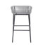 Tabouret de bar d'extérieur, ensemble de 2