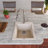 19.88'' L Single Bowl Granite Kitchen Sink-14644842