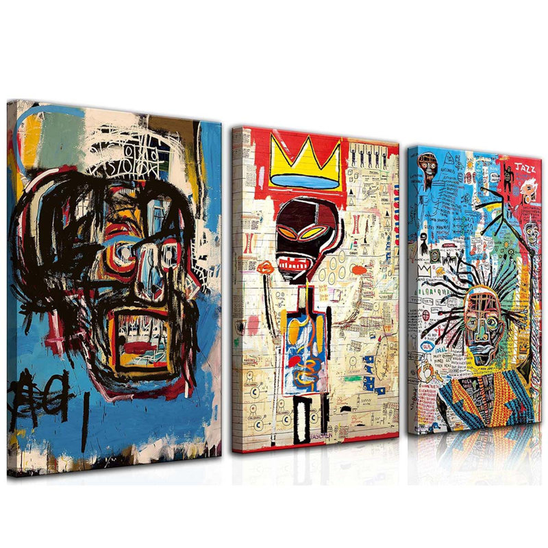 3 Piece Wrapped Canvas Print, 60 cm H x 120 cm W
