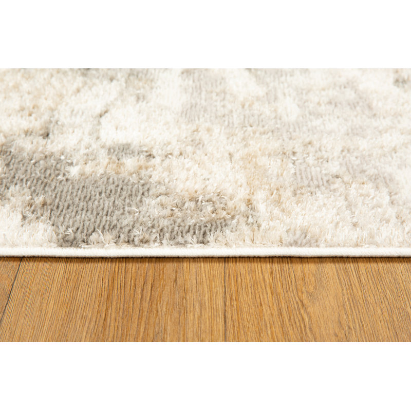 Tanja Collection Modern Abstract Area Rug, Rectangle 1'9" x 3'2"