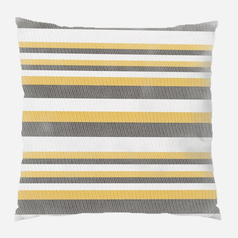 Coussin décoratif textile, Intérieur
