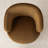 27" Wide Upholstered Velvet Small Swivel Accent Chair (Set of 2)-125354361