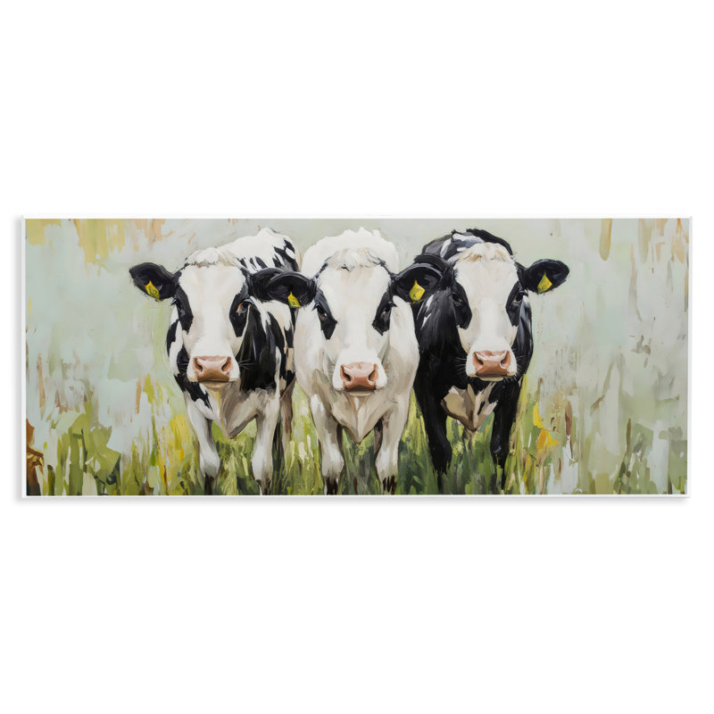 Cattle & Cow Trio Wall Plaque, design by LSR Creative Studio