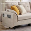 Linnzi 101'' Upholstered Sectional Sofa With Chaise-1578573811