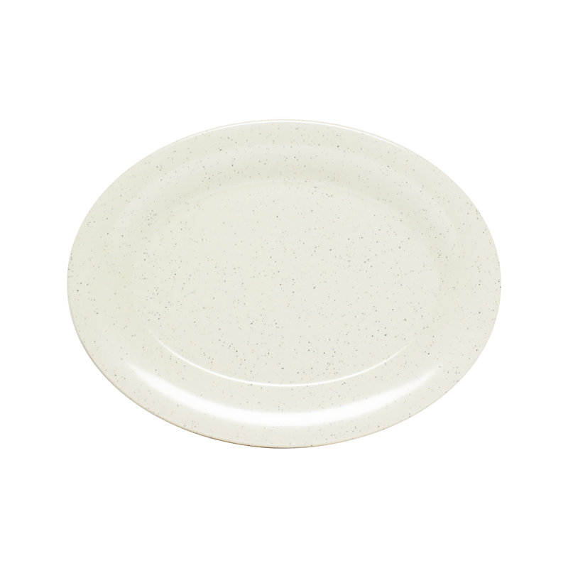 Thunder Group Inc. San Marino Melamine Platter, 0.71" H x 11.5" W x 8" D