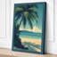 Tropical Shoreline Coastal - Wrapped Canvas-1008878329-1008878331
