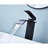 Waterfall Spout Bathroom Faucet,Single Handle Bathroom Vanity Sink Faucet-121292255