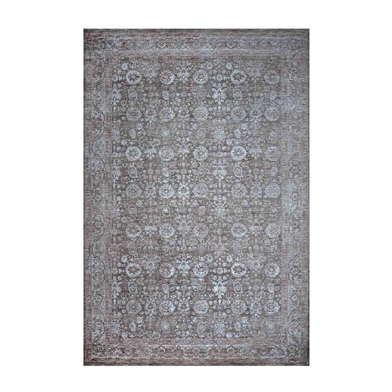 Emerald Noir Brown And Beige Area Rug, Rectangle 200 x 300 cm