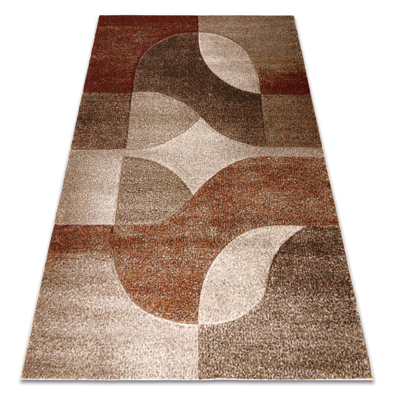 Cayrn Rectangle Geometric Area Rug, Rectangle 160 cm x 220 cm