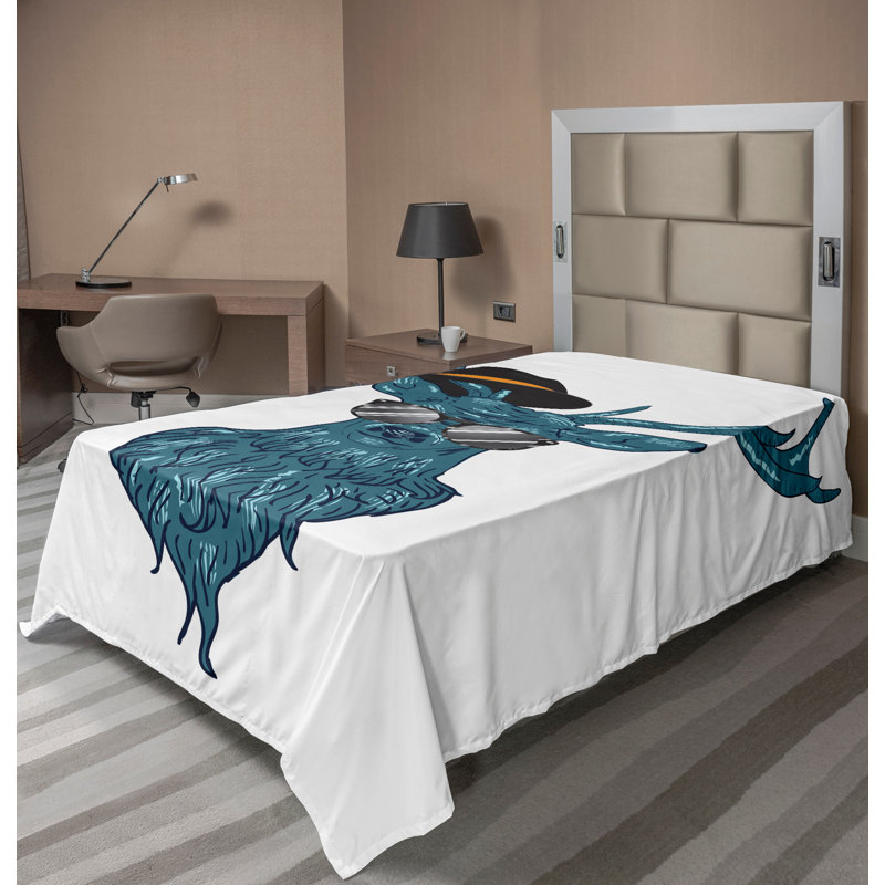 Drap plat Ambesonne, Simple
