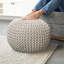 Concho Upholstered Pouf-43333861