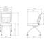Chaise de travail en filet