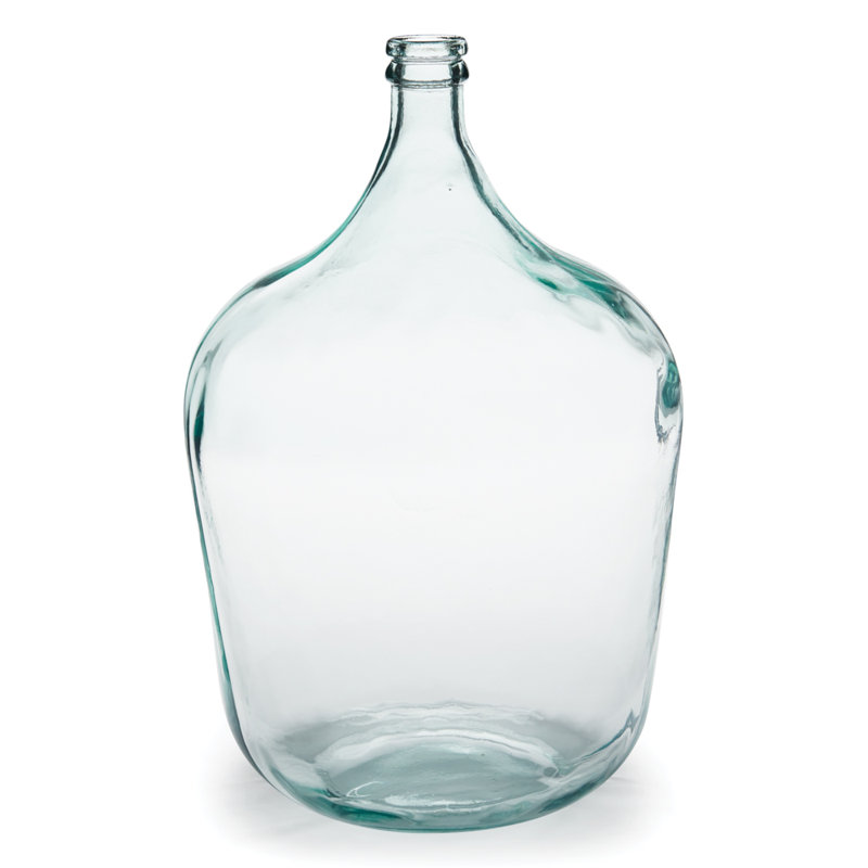 Handmade Glass Table Vase, Clear