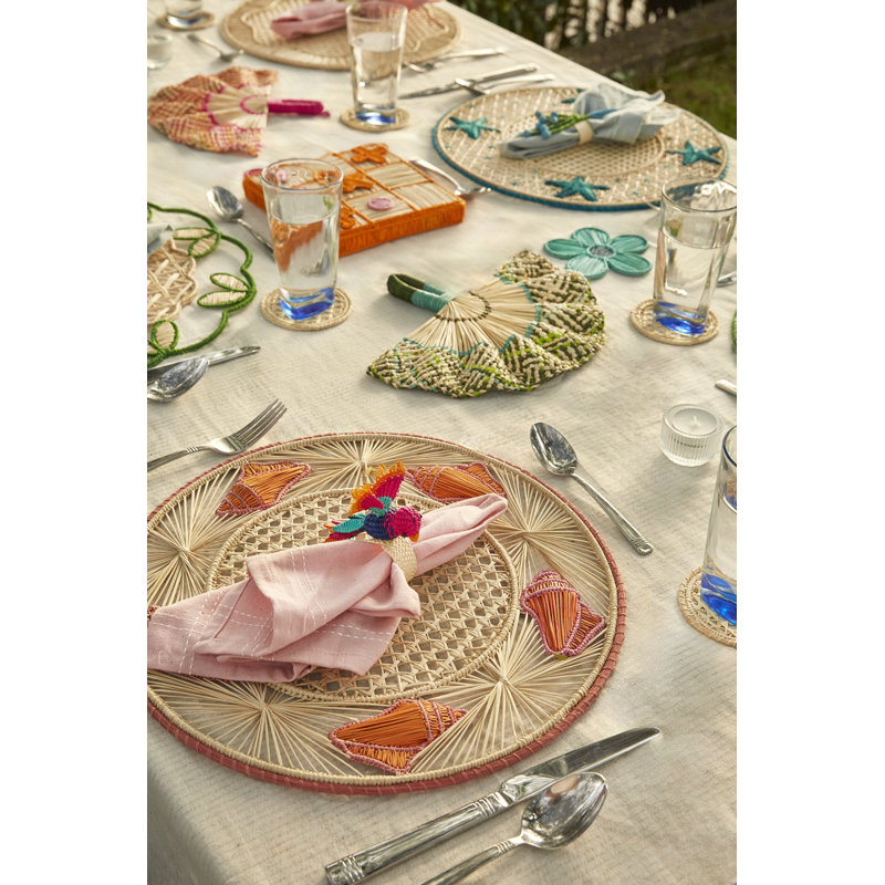 3D Placemat - Set of 2, Conch