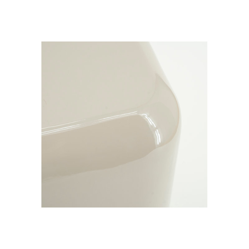 Iron Accent Stool, Taupe