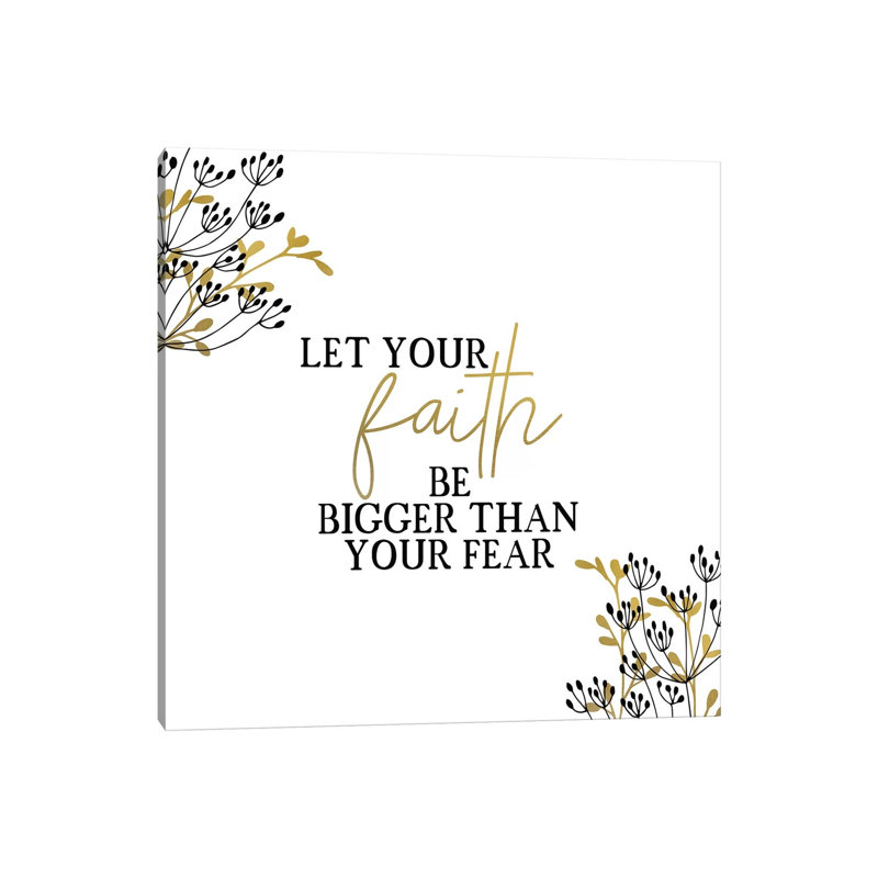 Your Faith Square by Kimberly Allen - Wrapped Canvas Gallery-Wrapped Canvas Giclée, 45.72cm H x 45.72cm W