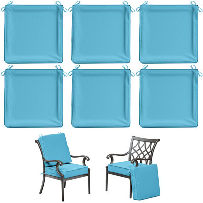 Housses de coussin de chaise d'extérieur, 5 tailles disponibles, housses seulement