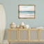 «Pastel Beach Coast», art mural encadré sur toile flottante par June Erica Vess-236646494-236646480