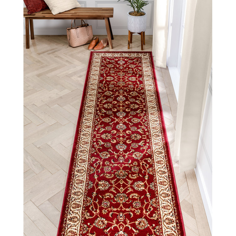 Belliere Sarouk Red Traditional Rug