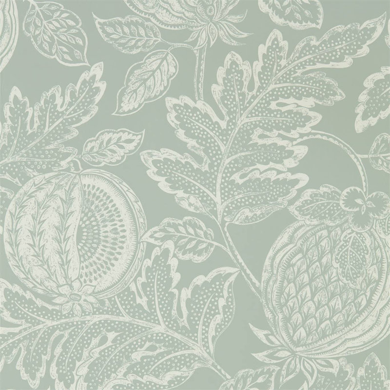 Cantaloupe Wallpaper, English Gray