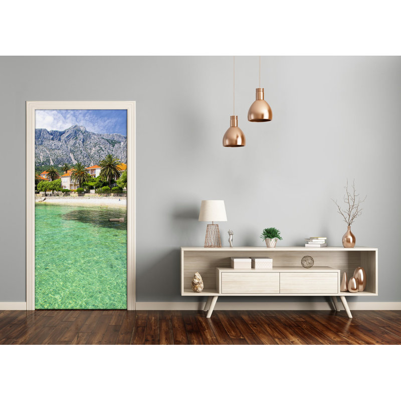 Beach Croatia Door Decal