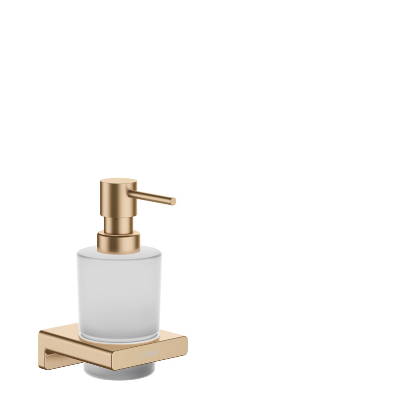 Hansgrohe AddStoris Liquid Soap Dispenser, Brushed Bronze