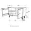 Armoire de rangement en bois Sheesham Jelena-1262890528