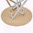 37-Inch Round Dining Table with Silver Metal Legs-2060160345