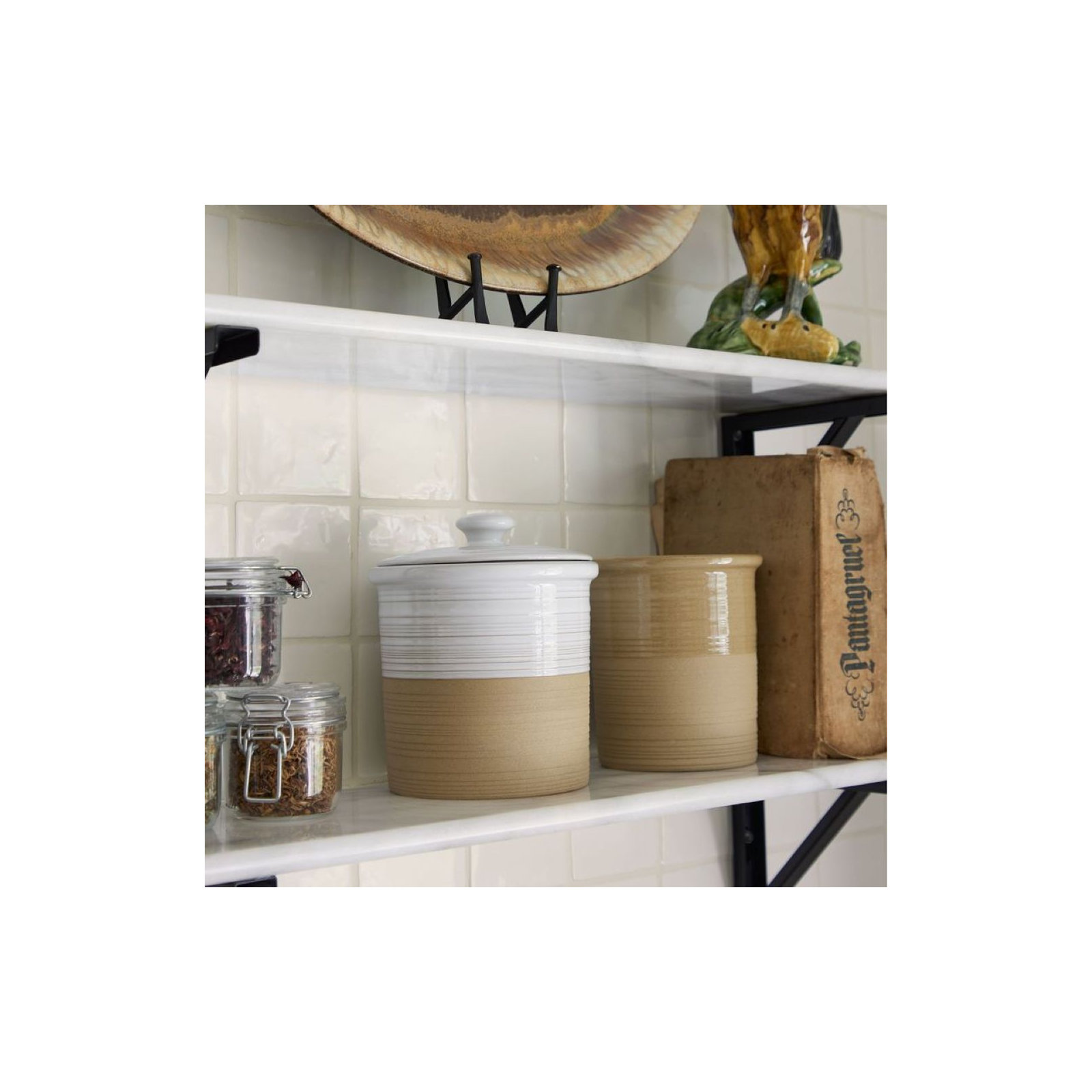 Scotia Stoneware Jar, 9.47 oz.