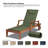 Outdoor Chaise Lounge Cushion-48814724-48814720
