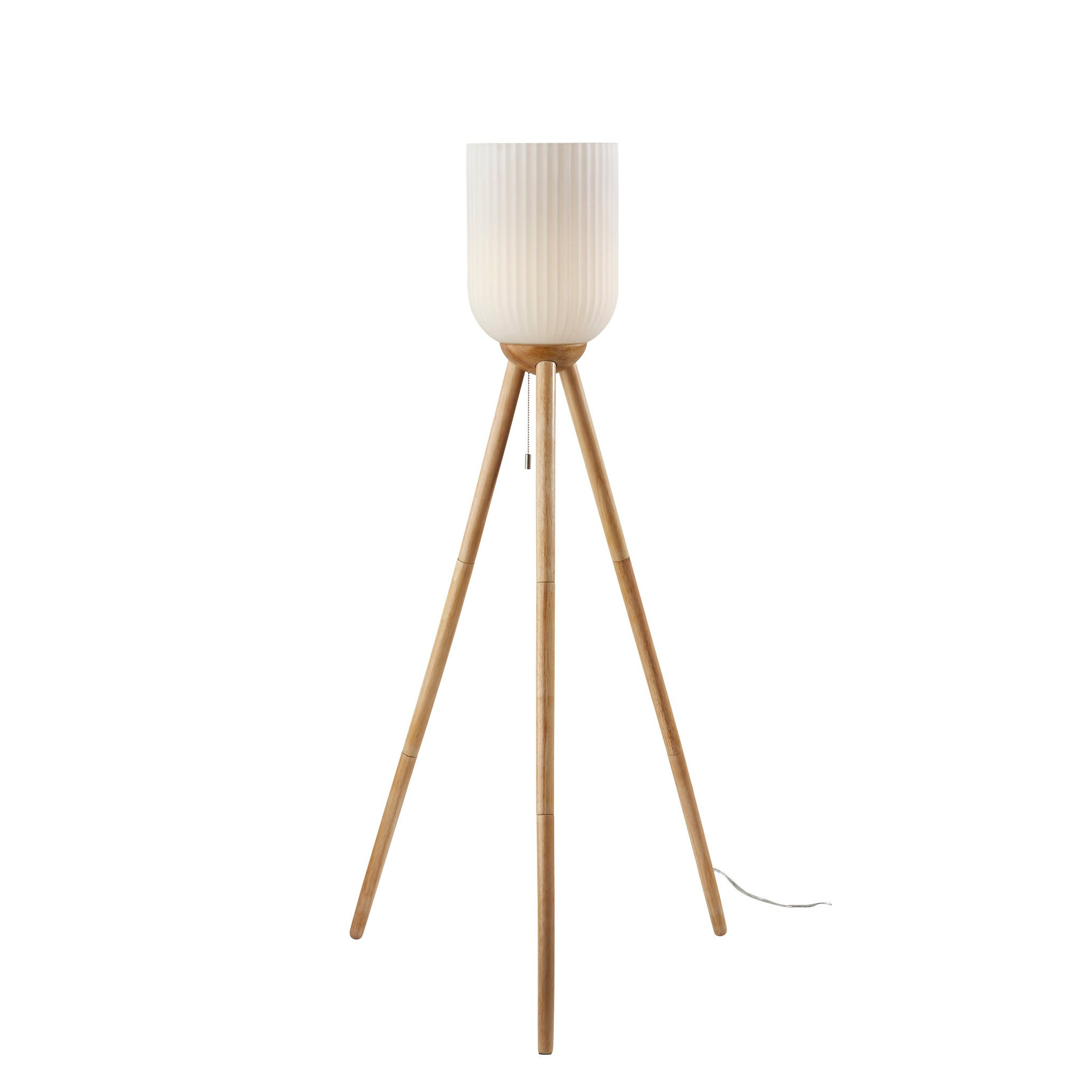 Lapka 57.5'' Wood Floor Lamp, Natural
