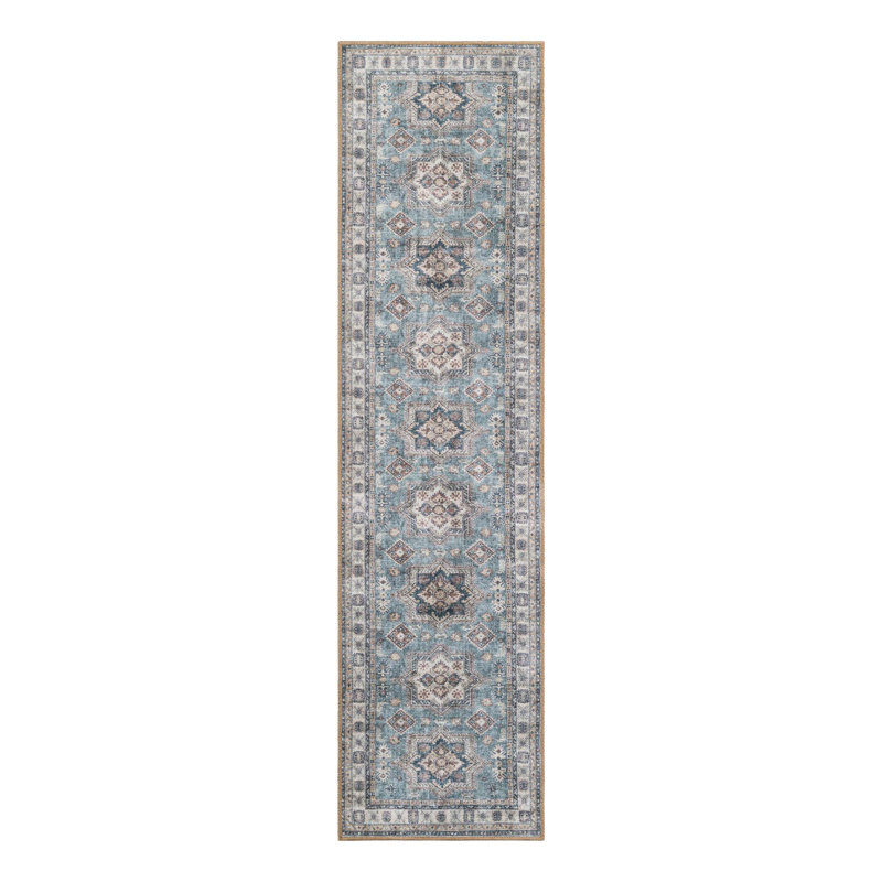 Marquavius Performance Chenille Floral Indoor Rug, Runner 2' x 8'
