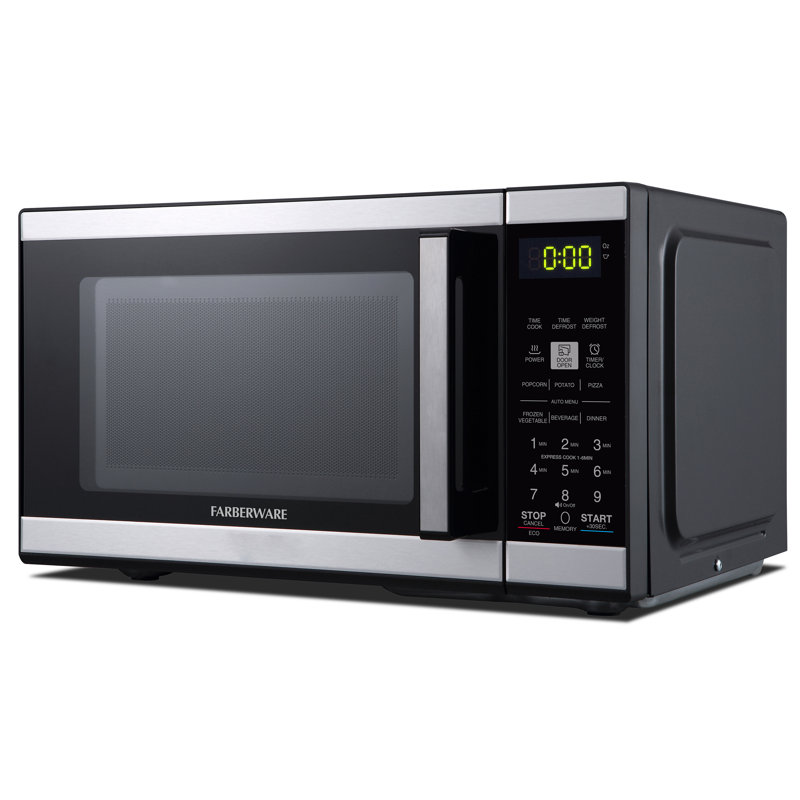 Farberware FM009BLKSS 900-watt 0.9 Cu. Ft. Countertop Microwave Oven