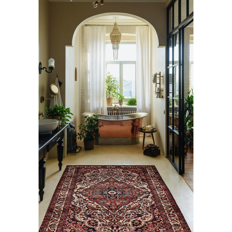 Tapis crème unique 5 pi 5 po x 10 pi 6 po Kayseri